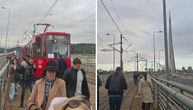 Stali tramvaji ka Novom Beogradu! Putnici morali da nastave peške u cik zore