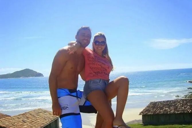 Jeferson Luiz Sagaz, Ana Carolina Silva
