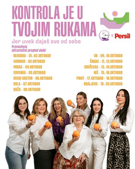Persil i Heroine zajedno za zdravlje žena Persil i Heroine zajedno za zdravlje žena