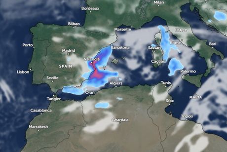 Padavine u Španiji Padavine u Španiji