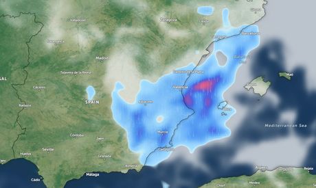 Padavine u Španiji Padavine u Španiji