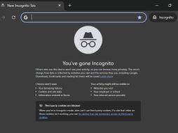 incognito mode Google chrome