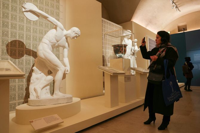 Statua bacača diska Statua bacača diska