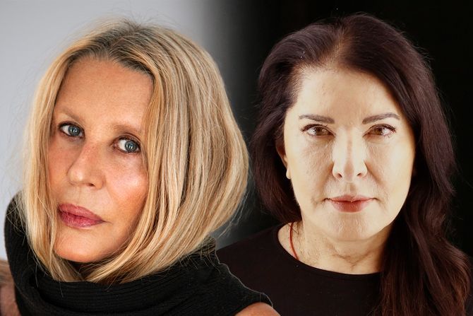 Verica Rakočević i Marina Abramović