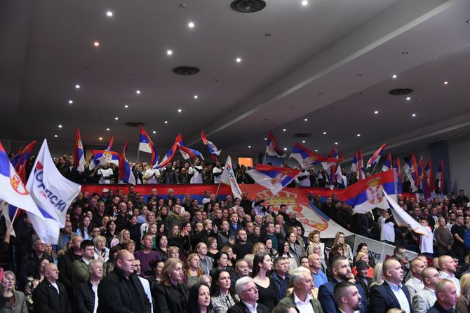 Srpska lista, skup u Zvečanu Srpska lista, skup u Zvečanu