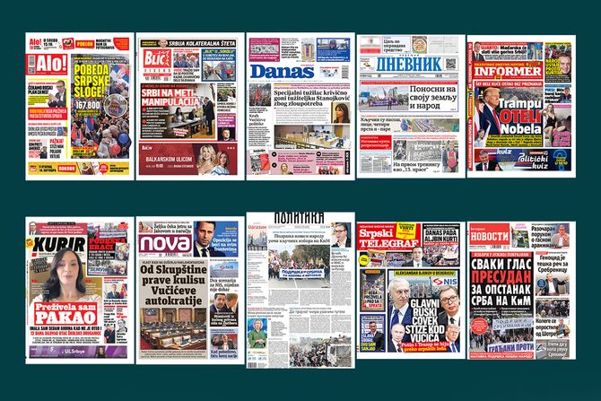 Naslovne strane Prelistavanje