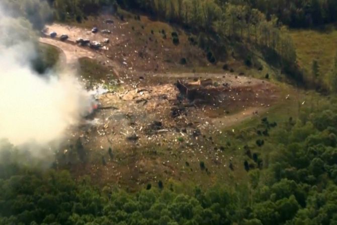Eksplozija u fabrici eksploziva u Tenesiju