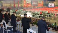 Kim Džong Un otkrio novog "nuklearnog monstruma": Stigle slike sa vojne parade u Severnoj Koreji