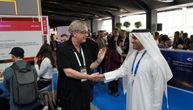 Šeik Mansur obilazi srpski paviljon u Dubaiju: Inovacije iz Srbije privukle pažnju na Expand North Star