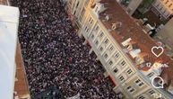 Snimak Sarajlija sa oproštaja Bešliću iz vazduha naježio Balkan: Ovo je najveći dokaz koliko su ga voleli