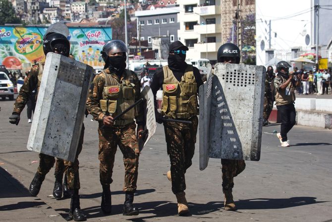 Protesti na Madagaskaru Protesti na Madagaskaru