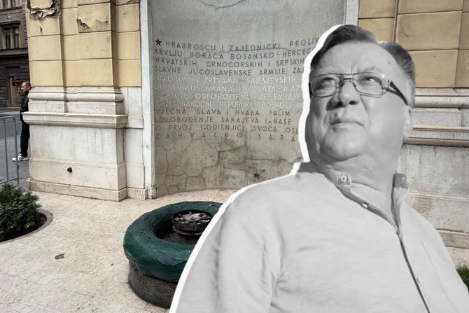 Večna vatra, Sarajevo, Halid Bešlić