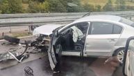 Teška nesreća kod tunela Munjino brdo: Troje povređenih, jedna osoba u težem stanju, saobraćaj usporen