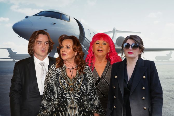 Privatni avion, Željko Mitrović, Viki Miljković, Zorica Brunclik, Ana Bekuta