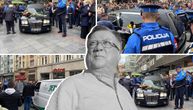 Tužna povorka krenula ka groblju, u ovome prevoze sanduk sa Halidovim telom: Policija na svakom koraku