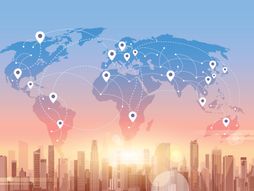 mapa sveta tehnološka