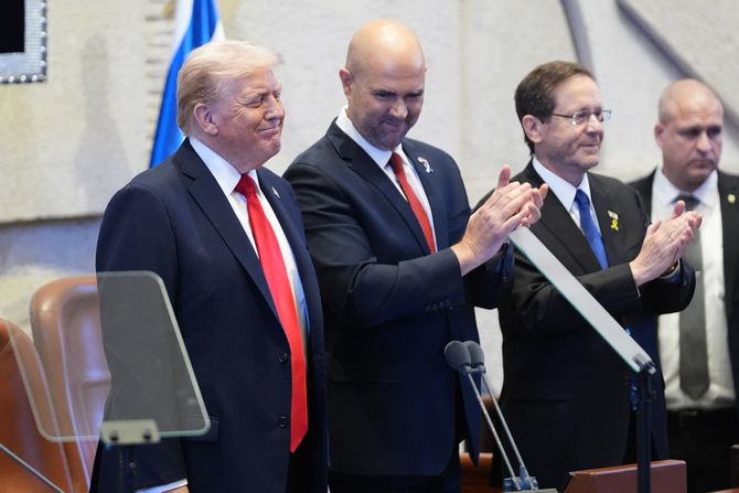 Donald Tramp u Knesetu