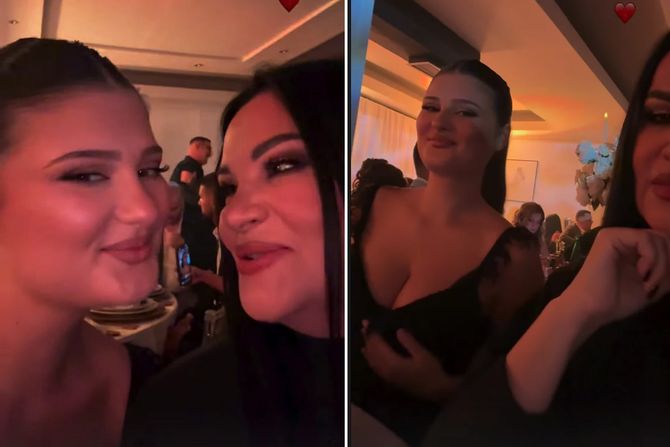 Jana Todorović i ćerka Kristina