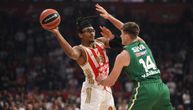 Zvezda - Žalgiris: Pljušti na sve strane, crveno-beli sustigli Litvance posle sporog starta!