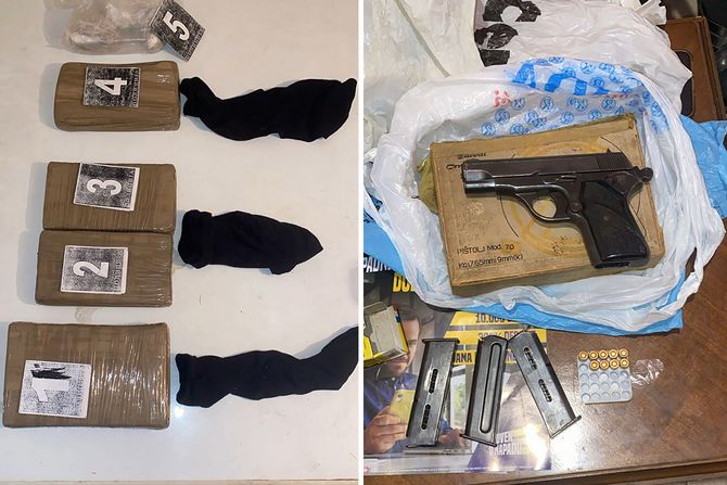 Droga kokain heroin oružje pištolj Droga kokain heroin oružje pištolj