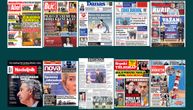 NASLOVNE STRANE SUTRAŠNJIH NOVINA: Prelistavanje štampe za četvrtak, 16. oktobar 2025. godine