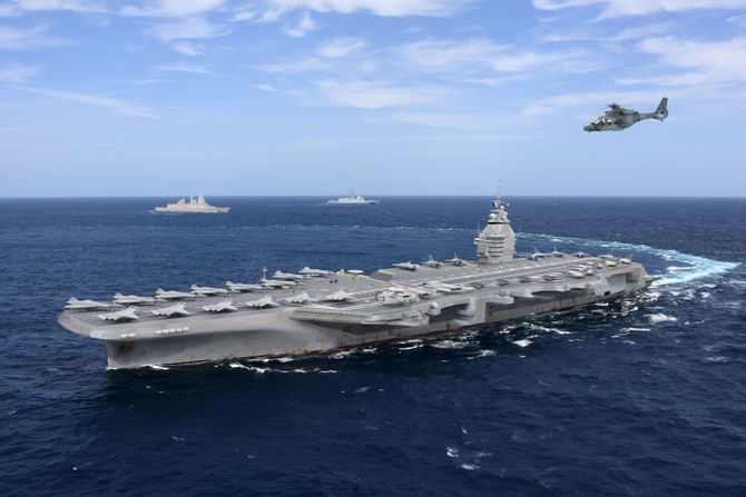 PA NG francuski nosač aviona u izgradnji