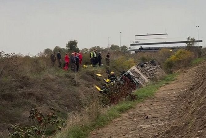 autobus, Sremska Mitrovica, teška saobraćajna nesreća