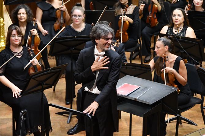 Koncertom u Kolarcu svečano otvorene 57. Beogradske muzičke svečanosti Koncertom u Kolarcu svečano otvorene 57. Beogradske muzičke svečanosti