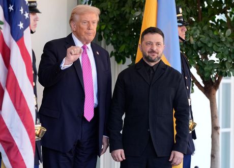Donald Tramp i Volodimir Zelenski Donald Tramp i Volodimir Zelenski