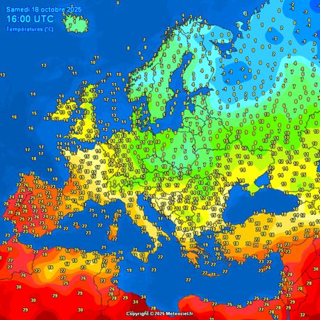 Trenutne temperature vazduha Trenutne temperature vazduha