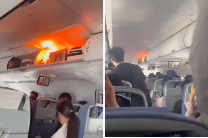 Air China požar