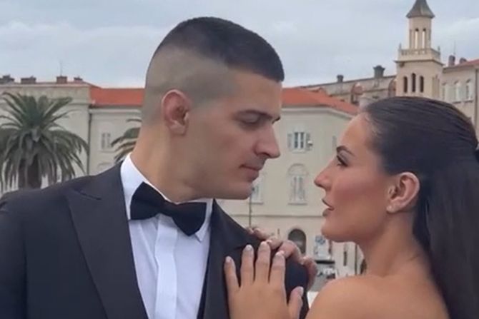 Filip Đinović i Barbara Matić