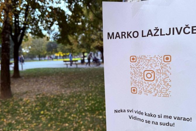 Marko lažljivče, QR kod Marko lažljivče, QR kod