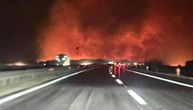 Požar guta sve pred sobom: Ogromna vatrena stihija kod Novog Sada
