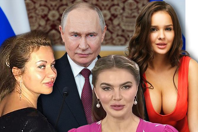 Vladimir Putin Svetlana Krivonogikh Alina Kabaeva Alisa Harčeva Vladimir Putin Svetlana Krivonogikh Alina Kabaeva Alisa Harčeva