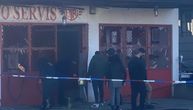 Bomba na auto-servis, na vratima piše UČK: Prva fotografija nakon jake eksplozije na Vidikovcu