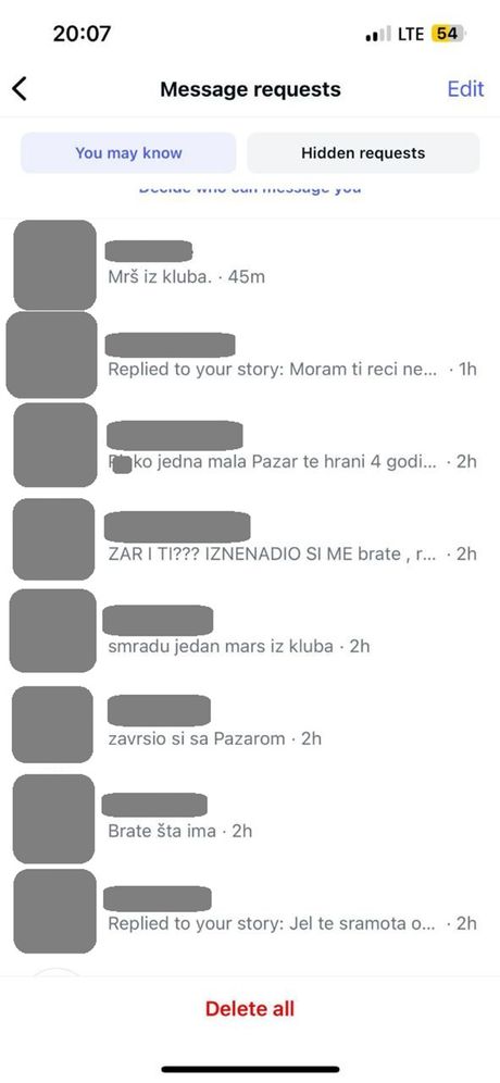 Pretnje, Novi Pazar, Bojat Pretnje, Novi Pazar, Bojat
