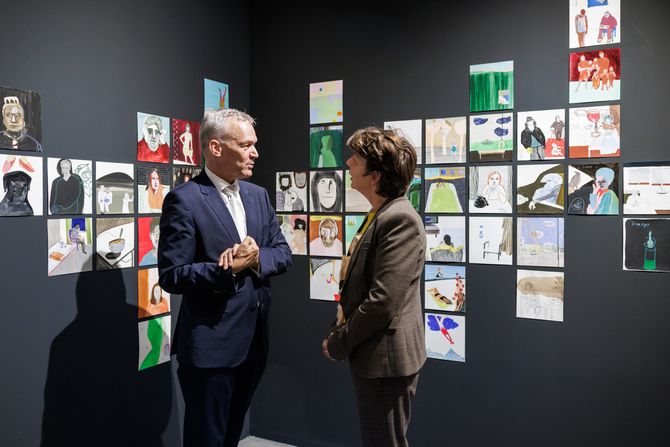 Otvorena izložba „Mitologija svakodnevice“ u Galeriji DOTS Otvorena izložba „Mitologija svakodnevice“ u Galeriji DOTS