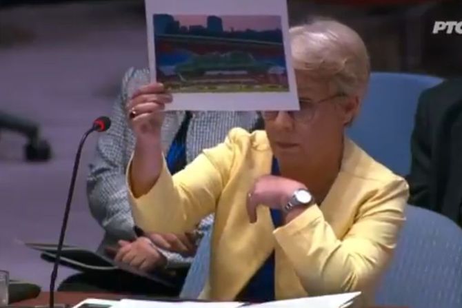 Delije, Donika Gervala Švarc, Ujedinjene Nacije Delije, Donika Gervala Švarc, Ujedinjene Nacije