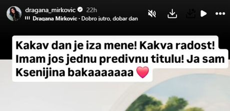 Dragana Mirković Dragana Mirković