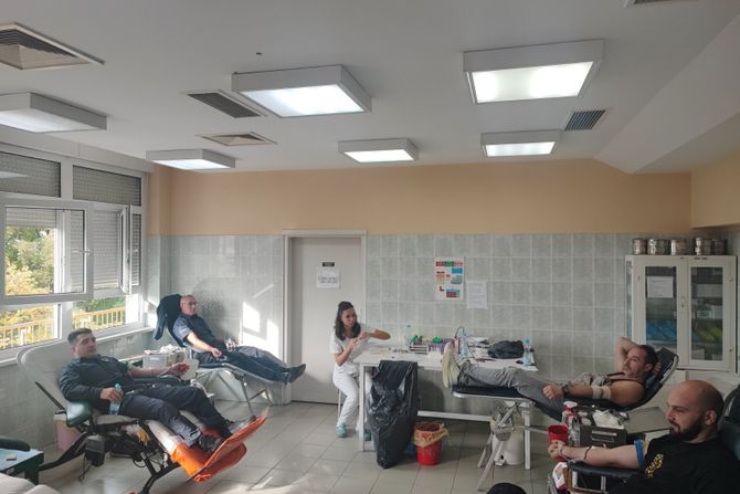 KPZ Sremska Mitrovica, doniranje krvi