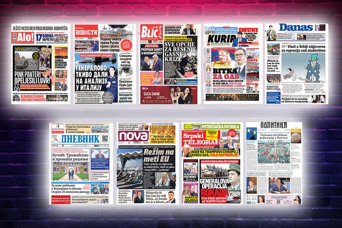 Prelistavanje pregled štampe naslovne strane novine Fičer Prelistavanje pregled štampe naslovne strane novine Fičer
