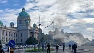 Detalji požara kod Skupštine Srbije: Sumnja se da je ovo uzrok