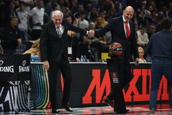 Željko Obradović i Saša Obradović Željko Obradović i Saša Obradović
