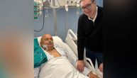 Vučić obišao Milana Bogdanovića: "Uspešno je operisan, lekari su mu izvadili metak"