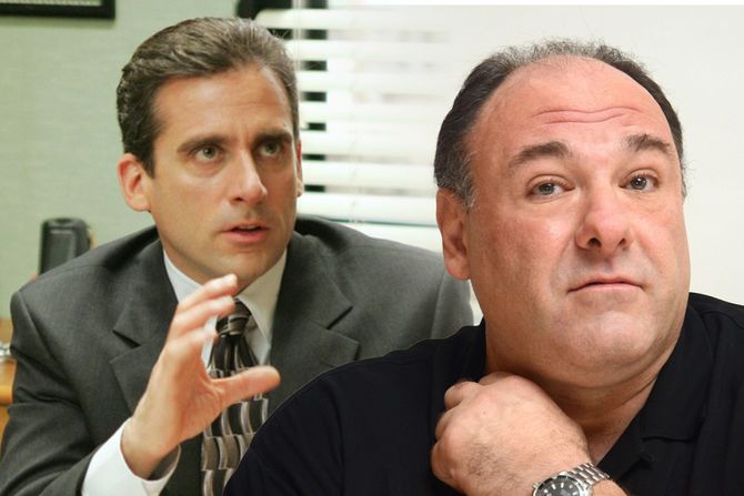 James Gandolfini, Steve Carell