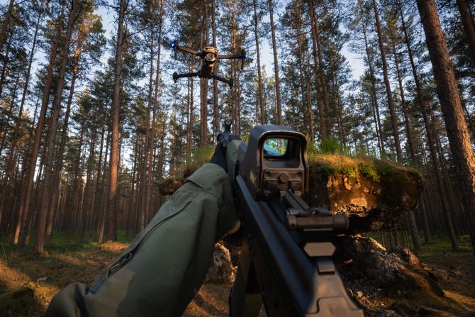 Anti dron puška Anti dron puška