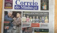 Evo šta pišu portugalske novine pred meč Braga - Zvezda: Delijama se neće svideti naslovna strana