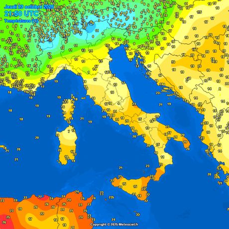 Trenutne temperature vazduha Trenutne temperature vazduha