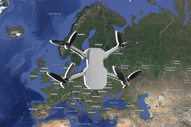 Evropa, dron Evropa, dron